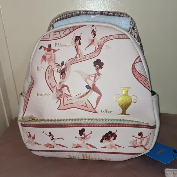 Disney Danielle Nicole Hercules The Muses Mini Backpack Disney Bag Hercules Muses Mini Backpack Danielle Nicole NWT  main image 2